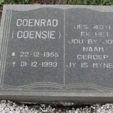 Jordaan Coenrad 1955-1993