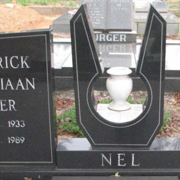 NEL Frederick Christiaan Pieter 1933-1989 &amp; Amalia Delila 1936-