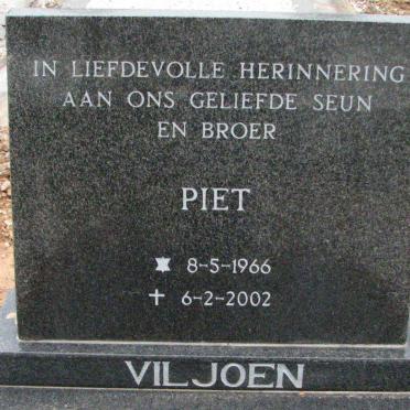 VILJOEN Piet 1966-2002