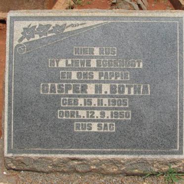 BOTHA Casper H. 1905-1950