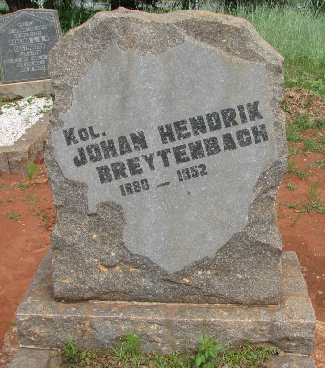BREYTENBACH Johan Hendrik 1880-1952