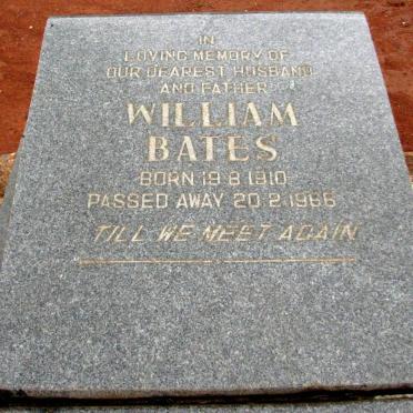 BATES William 1910-1966