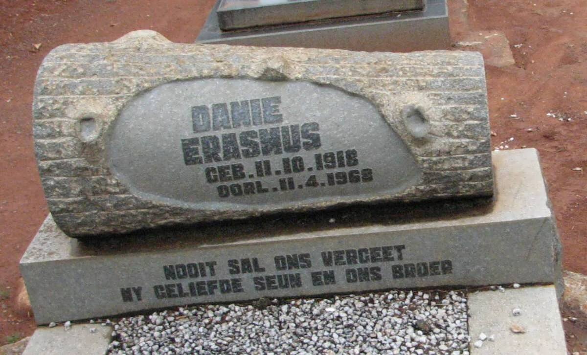 ERASMUS Danie 1918-1968