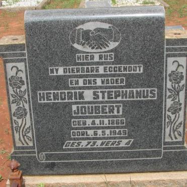 JOUBERT Hendrik Stephanus 1866-1949 &amp; Helena Catharina DE LANGE 1968-1959