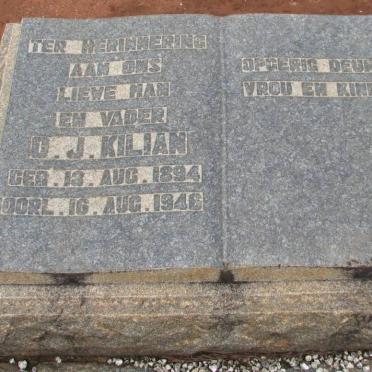 KILIAN C.J. 1894-1946