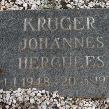 KRUGER Johannes Hercules 1948-1978