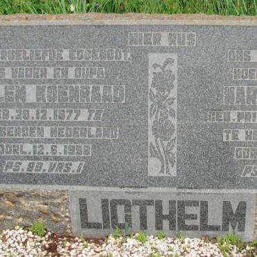 LIGTHELM Willem Koenraad 1877-1958 &amp; Maria Louisa PRINSLOO 1892-1963