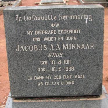 MINNAAR Jacobus A.A. 1911-1968
