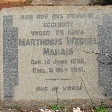 MARAIS Marthinus Wessel 1866-1951