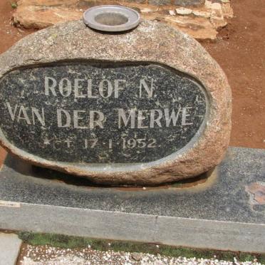 MERWE Roelof N., van der 1952-1952