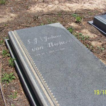 NIEKERK S.J., van 1957-1973