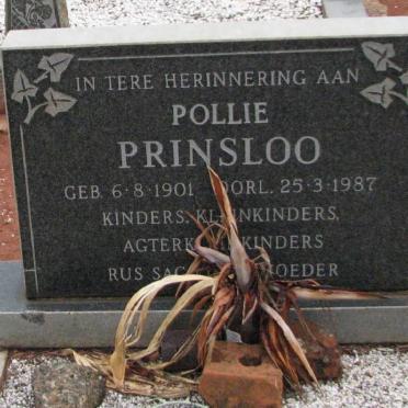 PRINSLOO Pollie 1901-1987