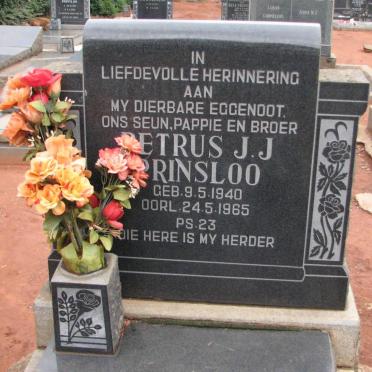 PRINSLOO Petrus J.J. 1940-1965