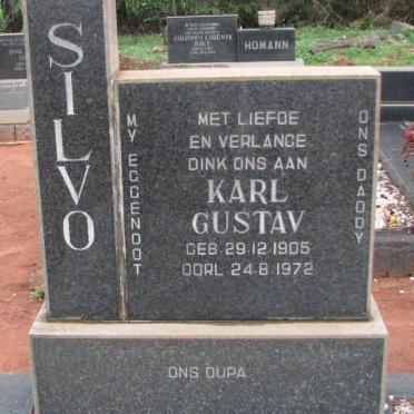 SILVO Karl Gustav 1905-1972 &amp; Cornelia Gezina 1914-1996