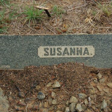 PREEZ Susanna, du 1925-1925