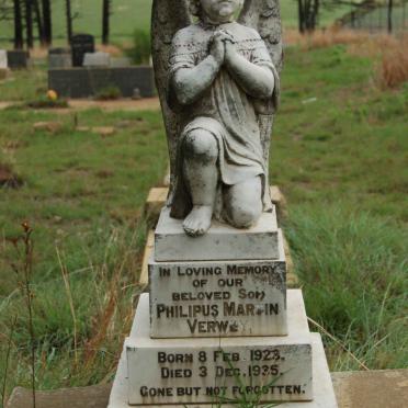 VERWEY Philipus Martin 1923-1935