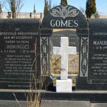 GOMEZ Domingoes 1928-1979 :: GOMES Manuel 1950-1991