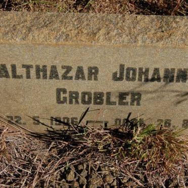 GROBLER Balthazar Johannes 1906-1971