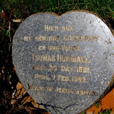 HONIBALL Thomas 1891-19?2