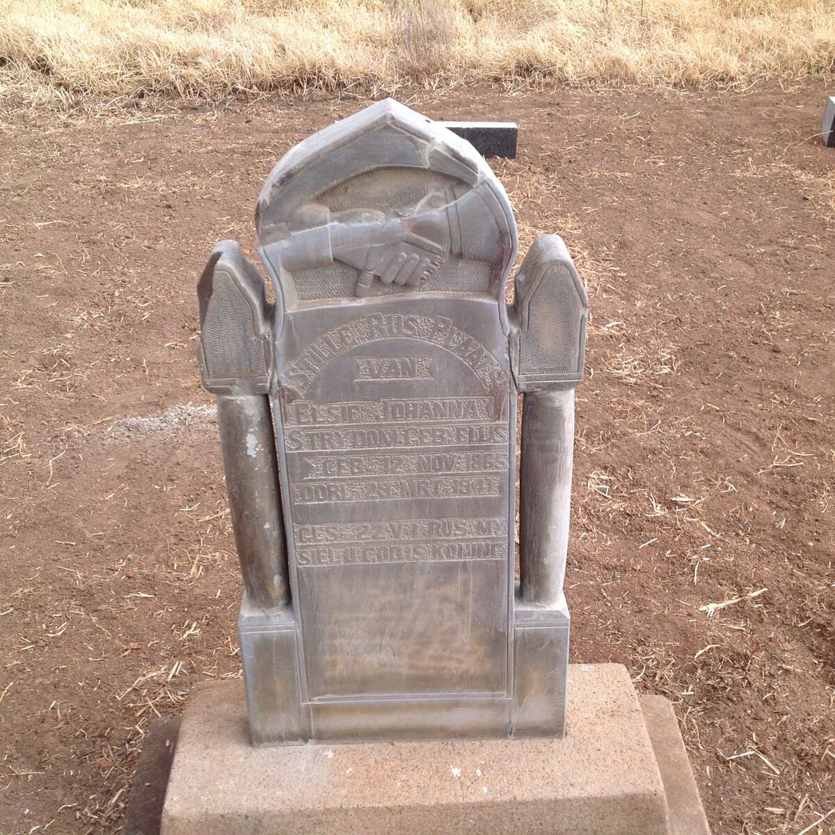 STRYDOM Elsie Johanna nee ELLIS 1865-1941