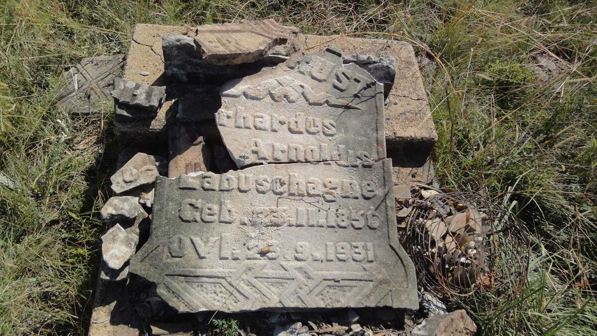 LABUSCHAGNE Gerhardus Arnoldus 1856-1931