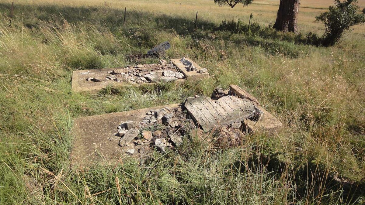 2. Oorsig/Overview - Net drie Labuschagne grafte in Kerkhof