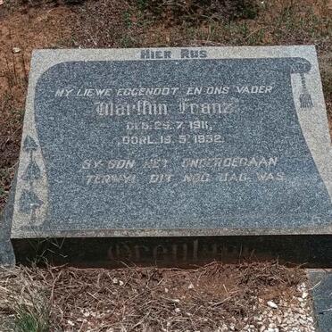 GREYLING Marthin Franz 1911-1952