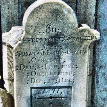 BOTHA Susara Maria 1882-1891