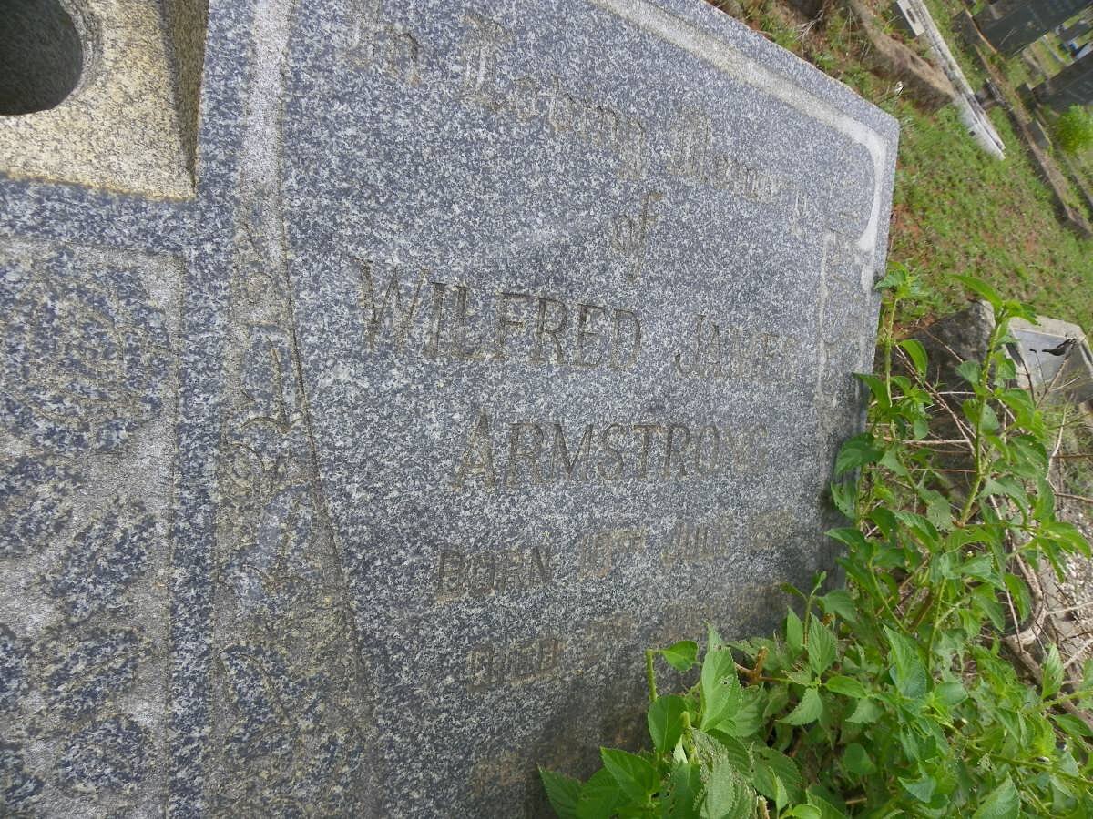 ARMSTRONG Wilfred James 1916-1965