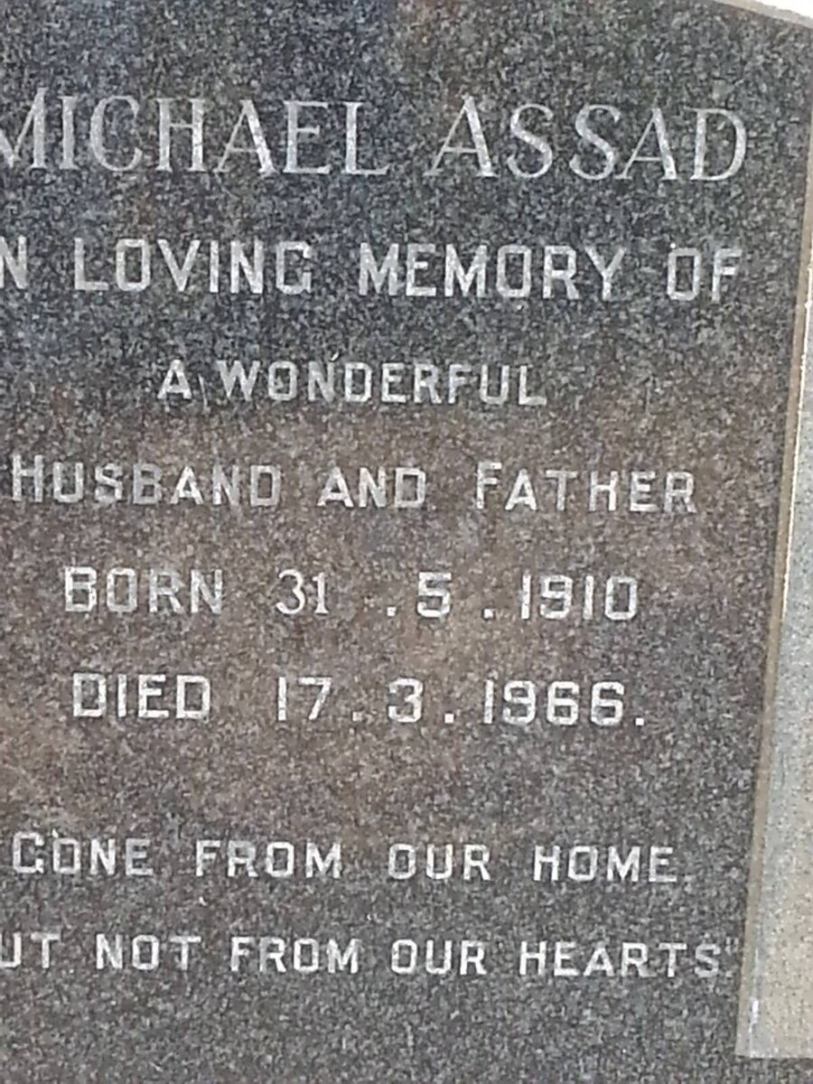ASSAD Michael 1910-1966