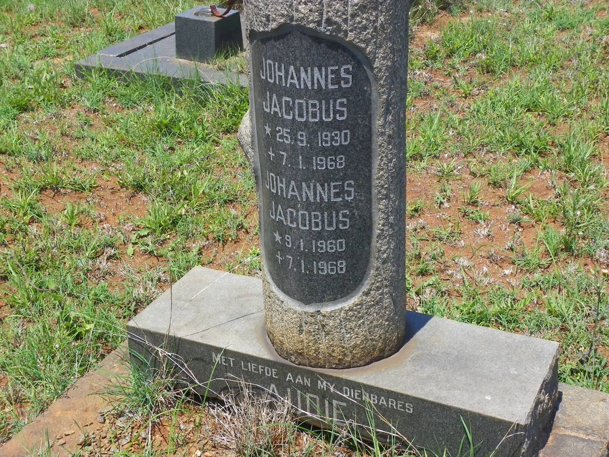 AUDIE Johannes Jacobus 1930-1968 :: AUDIE Johannes Jacobus 1960-1968