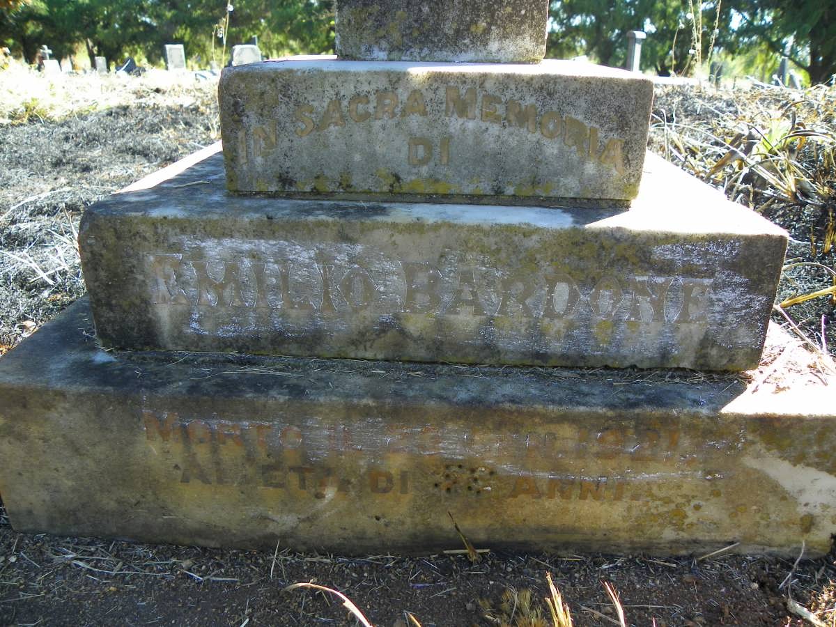 BARDONE Emilio -1921