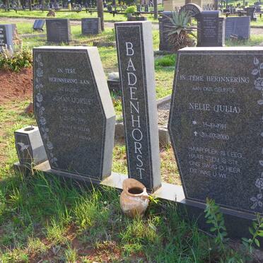 BADENHORST Johan 1910-1990 &amp; Nelie 1914-2000