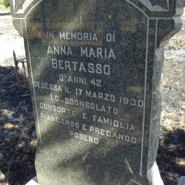 BERTASSO Anna Maria -1930