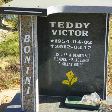 BONINI Teddy Victor 1954-2012