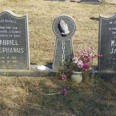 BOTHMA Gabriel Stephanus 1912-1982 &amp; Maria Jacoba 1921-1995