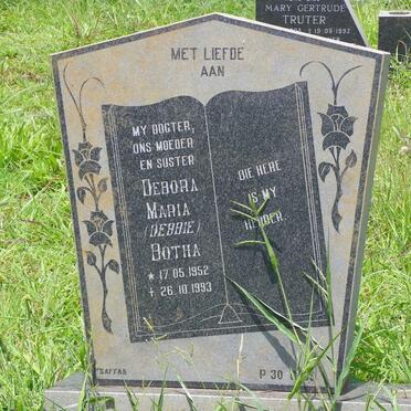 BOTHA Debora Maria 1952-1993
