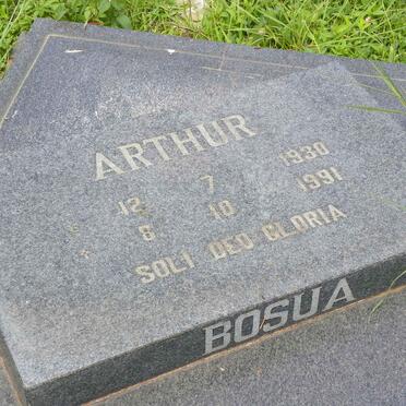 BOSUA Arthur 1930-1991