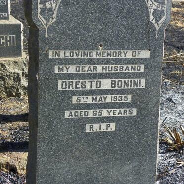 BONINI Oresto -1935
