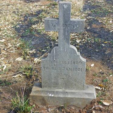 BOTHA W.J. 1899-1901