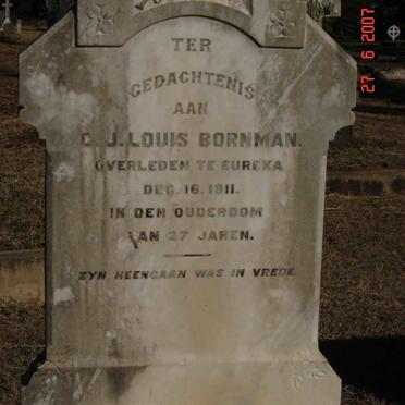 BORNMAN C.J. Louis  -1911