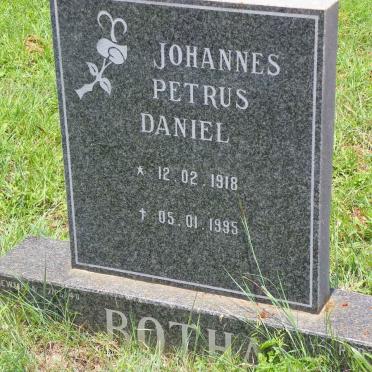 BOTHA Johannes Petrus Daniel 1918-1995