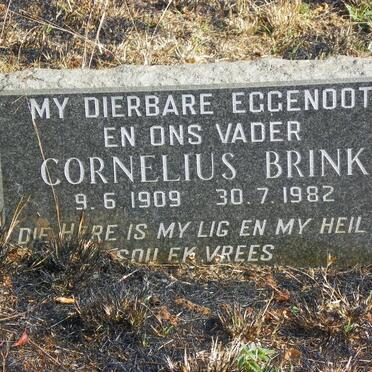 BRINK Cornelius 1909-1982
