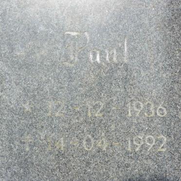 BREYTENBACH Paul 1936-1992