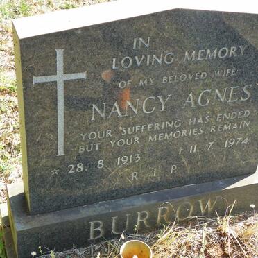 BURROW Nancy Agnes 1913-1974