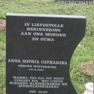 COETZEE Hermanus Nicolaas 1935-1998 &amp; Anna Sophia Catharina WINTERBOER 1937- _1