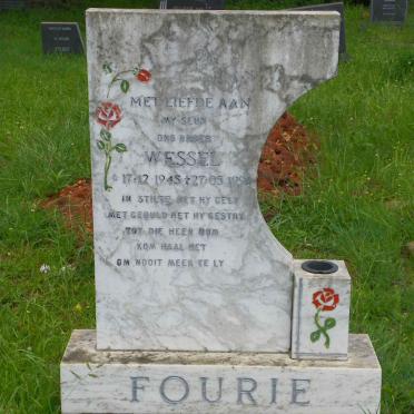 FOURIE Wessel 1945-1991