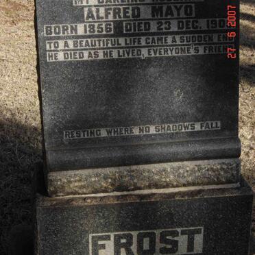 FROST Alfred Mayo 1856-1905