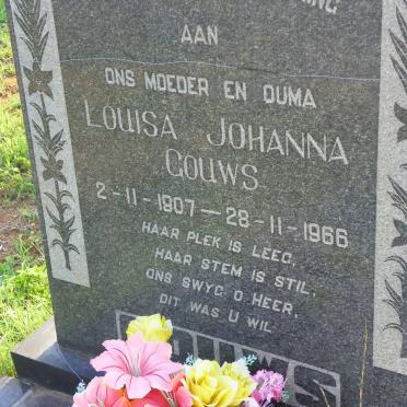 GOUWS Louisa Johanna 1907-1966