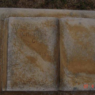 GRUBB Walter Charles -1930